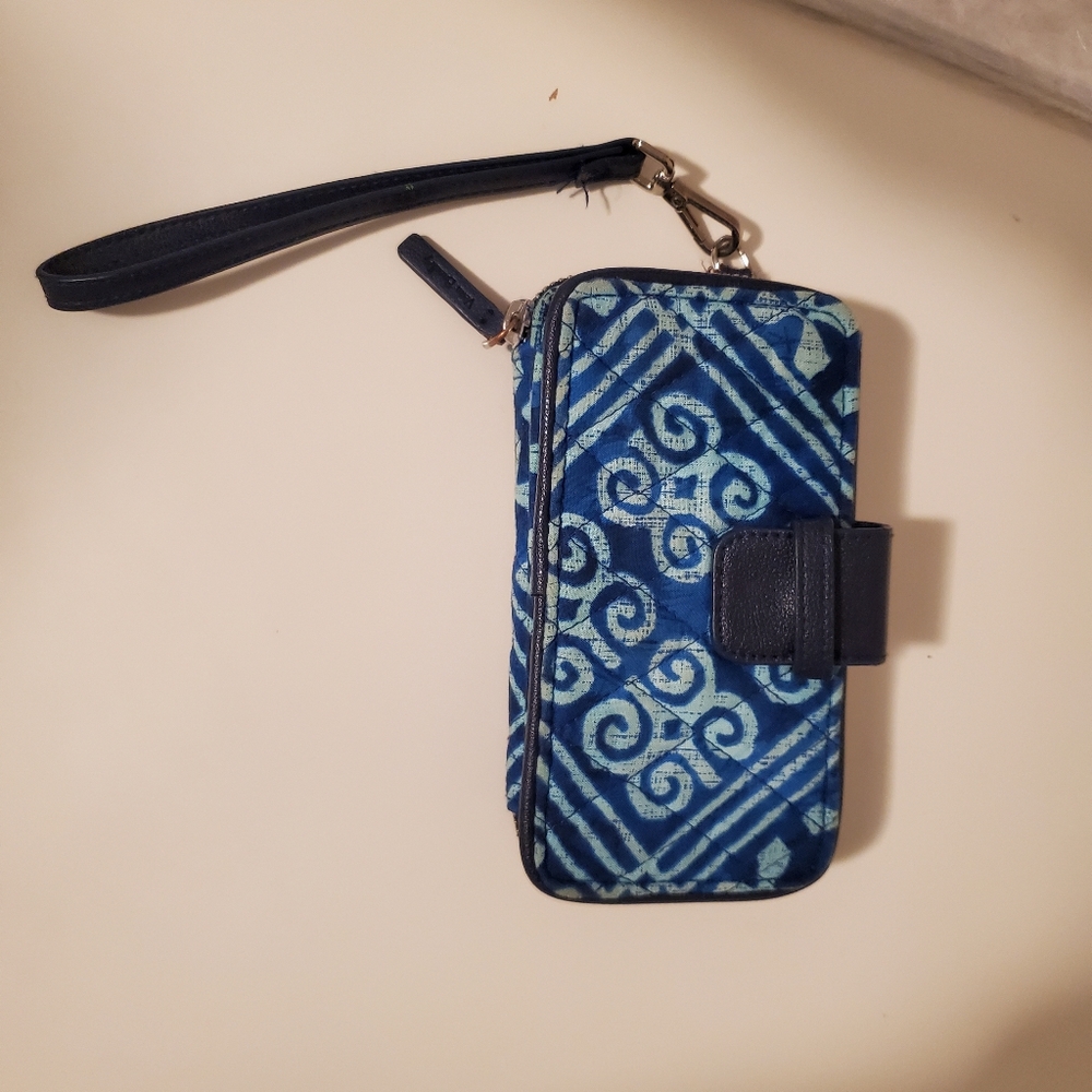 VERA BRADLEY - RFID SMARTPHONE WRISTLET -  Cuban Tiles 21163-G03 - Pre-owned - Picture 9 of 16